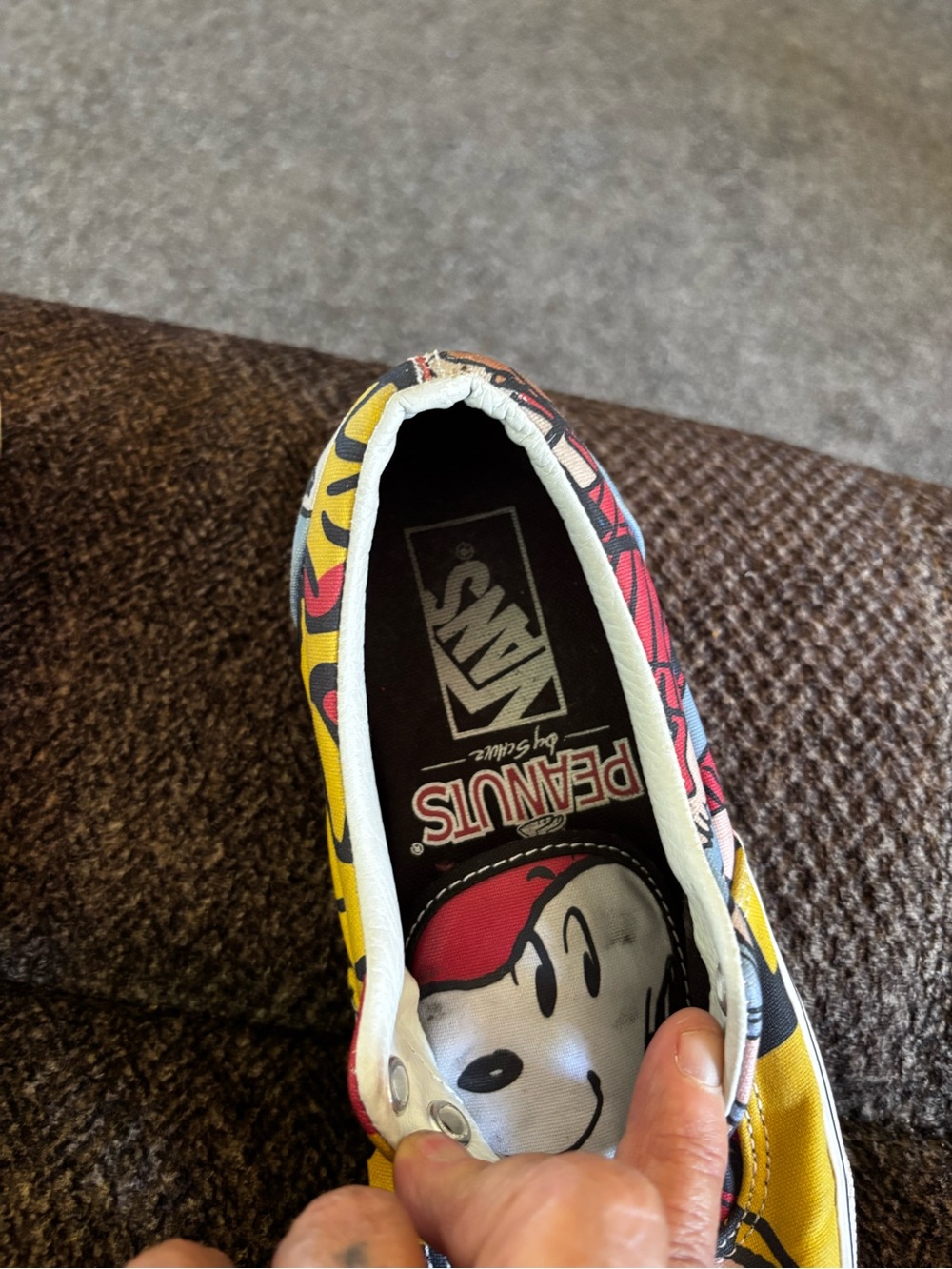 Peanuts Multicolor Graphic Slip-On Shoe gently used size 6 US men or  women 7/12 - Picture 2 of 8
